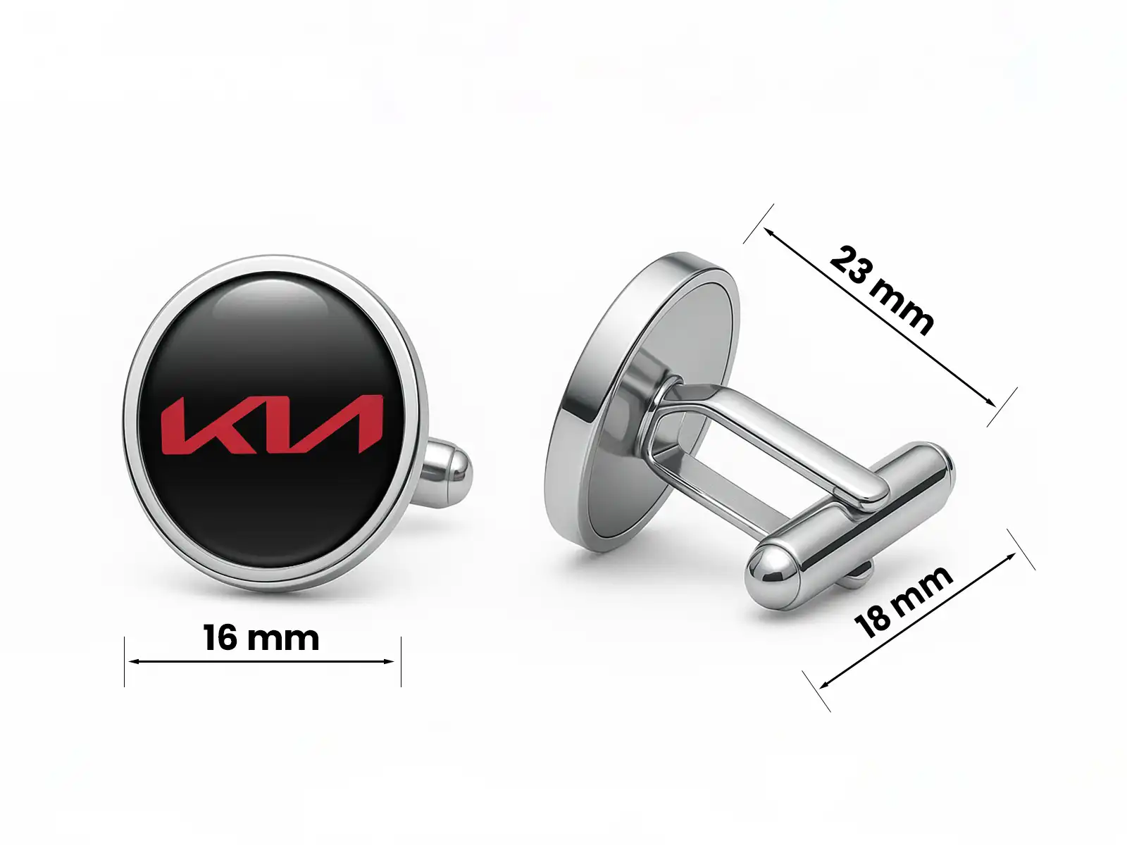 KIA Gemelos Personalizados Hombre Lujo Set Regalo Pro